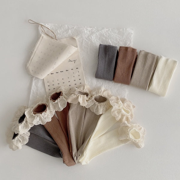 KALLIE SOCKS - 4 PAIRS SET