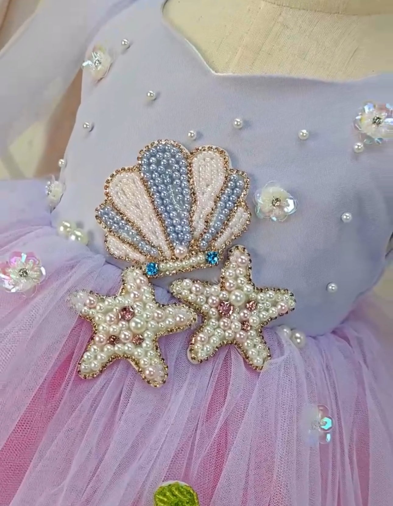 SEASHELLS DREAMY DRESS