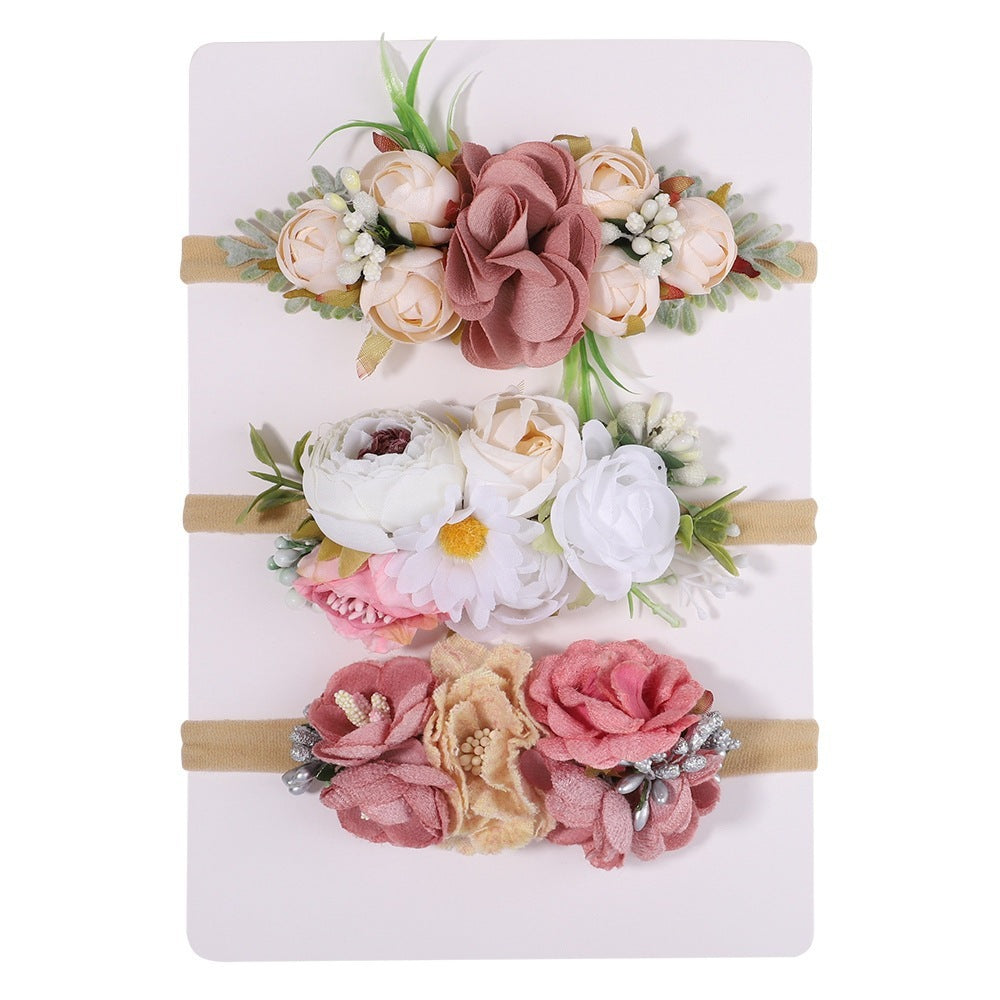 FLOWER HEADBANDS SET