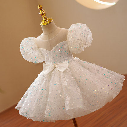 Girls Versatile Casual Fluffy Gauze Princess Skirt