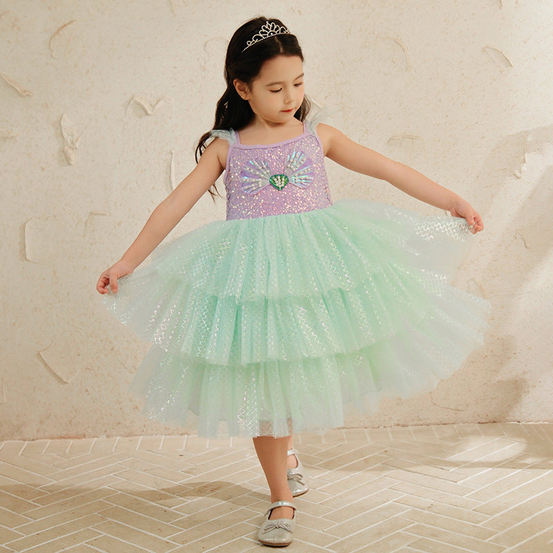 New Mermaid Princess Girls' Dresses