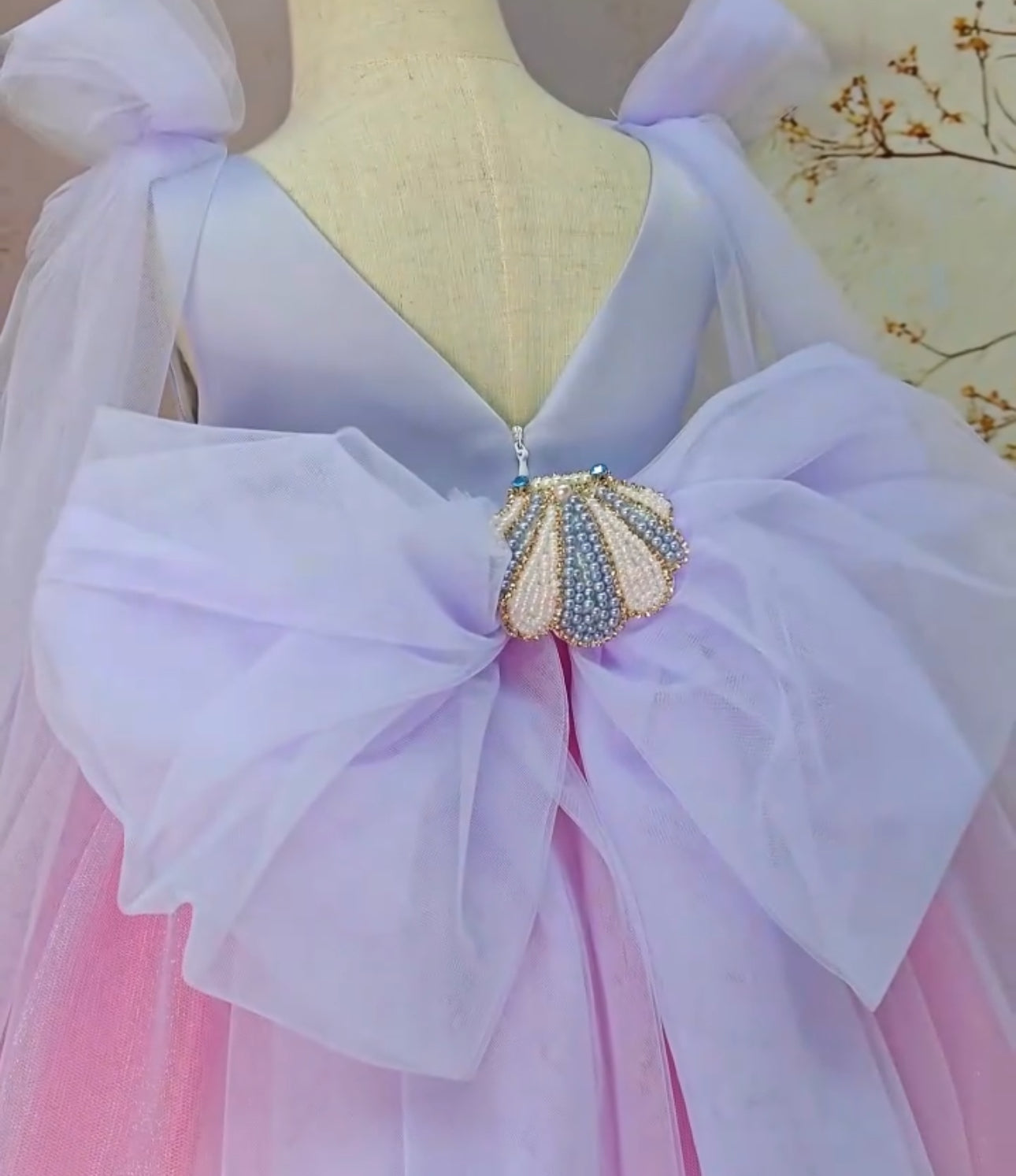 SEASHELLS DREAMY DRESS