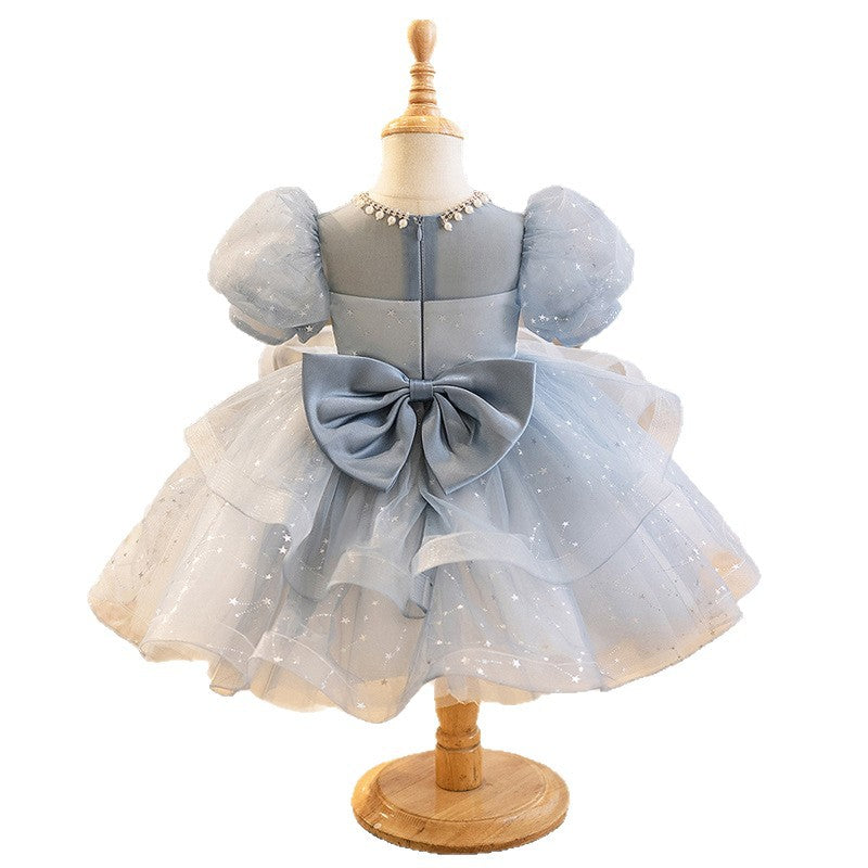 High-end Girl Princess Dress Tulle Tutu Costume