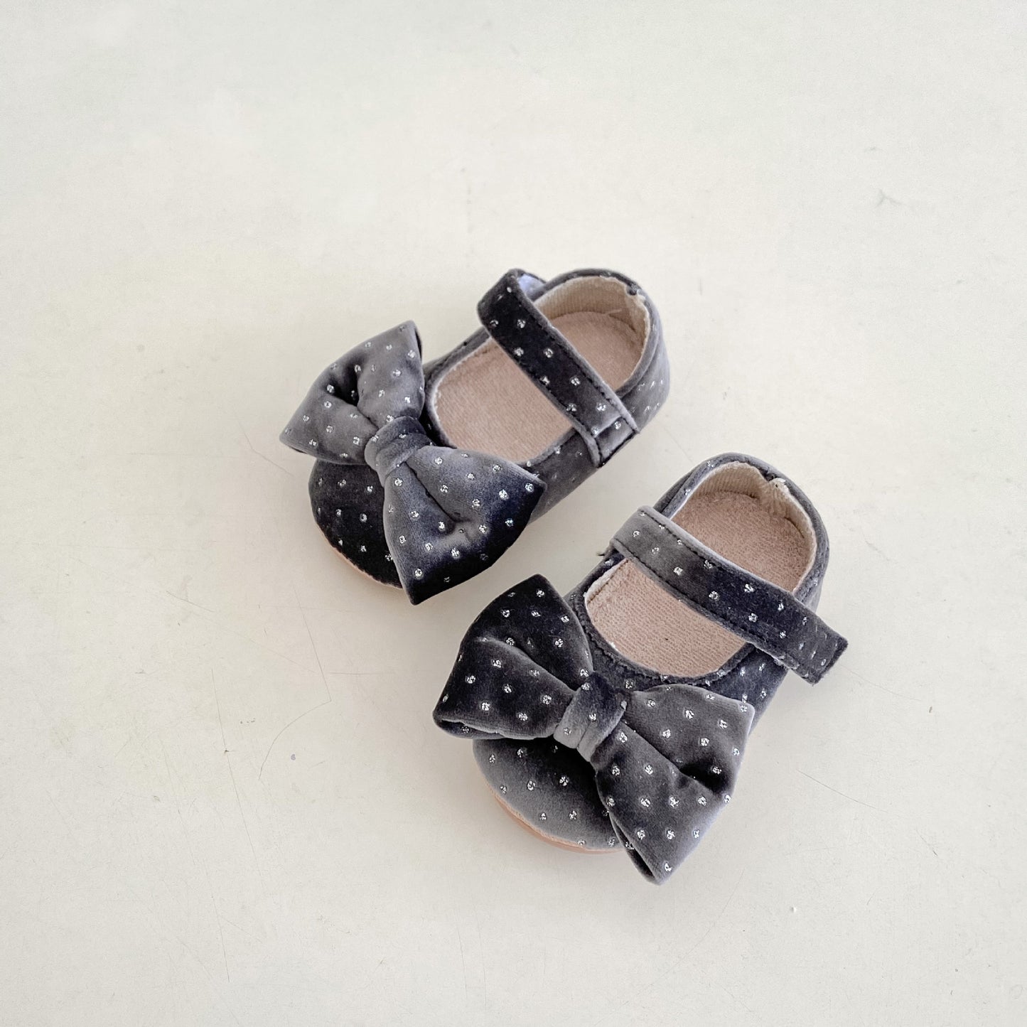 Spring And Autumn Baby Girl Toddler Shoes Big Bow Cute