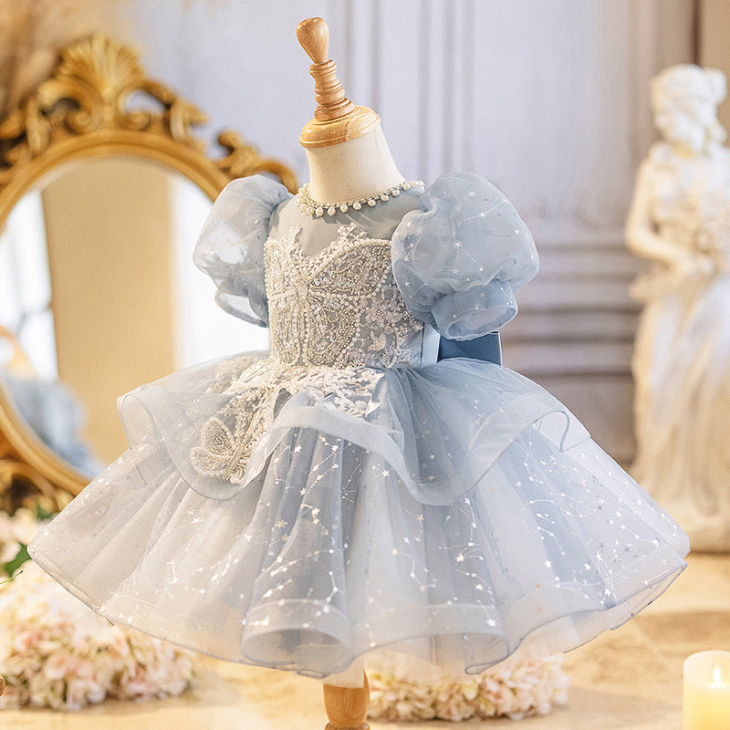 High-end Girl Princess Dress Tulle Tutu Costume