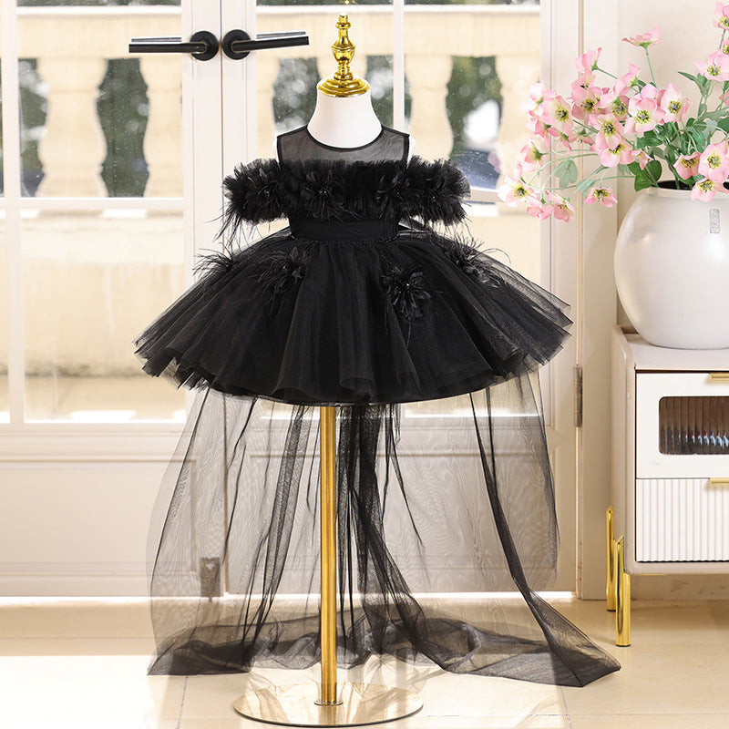 Girls Evening Dress High-end Affordable Luxury Niche Catwalk Performance Costumes