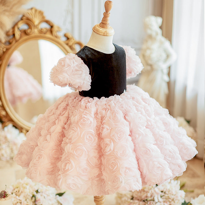 Girls Fashion Personality Umbrella Princess Dress