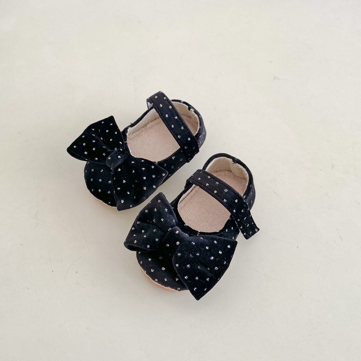 Spring And Autumn Baby Girl Toddler Shoes Big Bow Cute