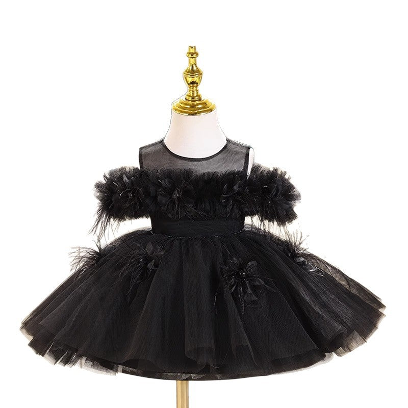 Girls Evening Dress High-end Affordable Luxury Niche Catwalk Performance Costumes