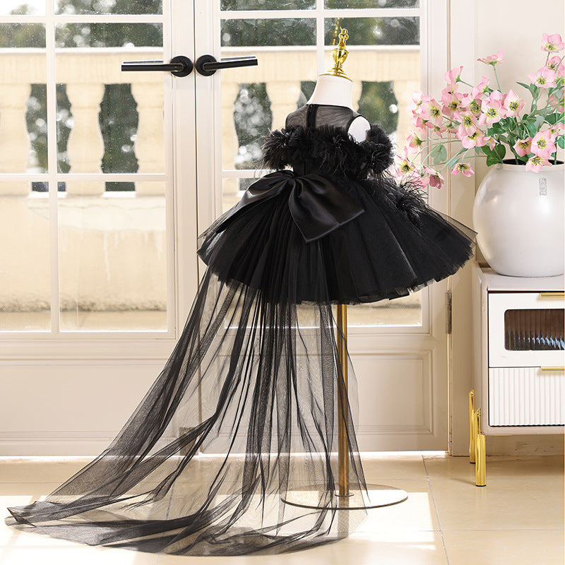 Girls Evening Dress High-end Affordable Luxury Niche Catwalk Performance Costumes