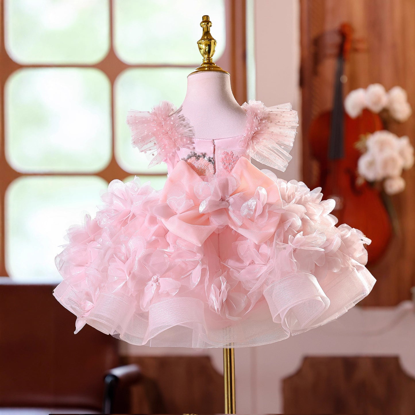 Girls' Dress Fashionable High-end Performance Costume