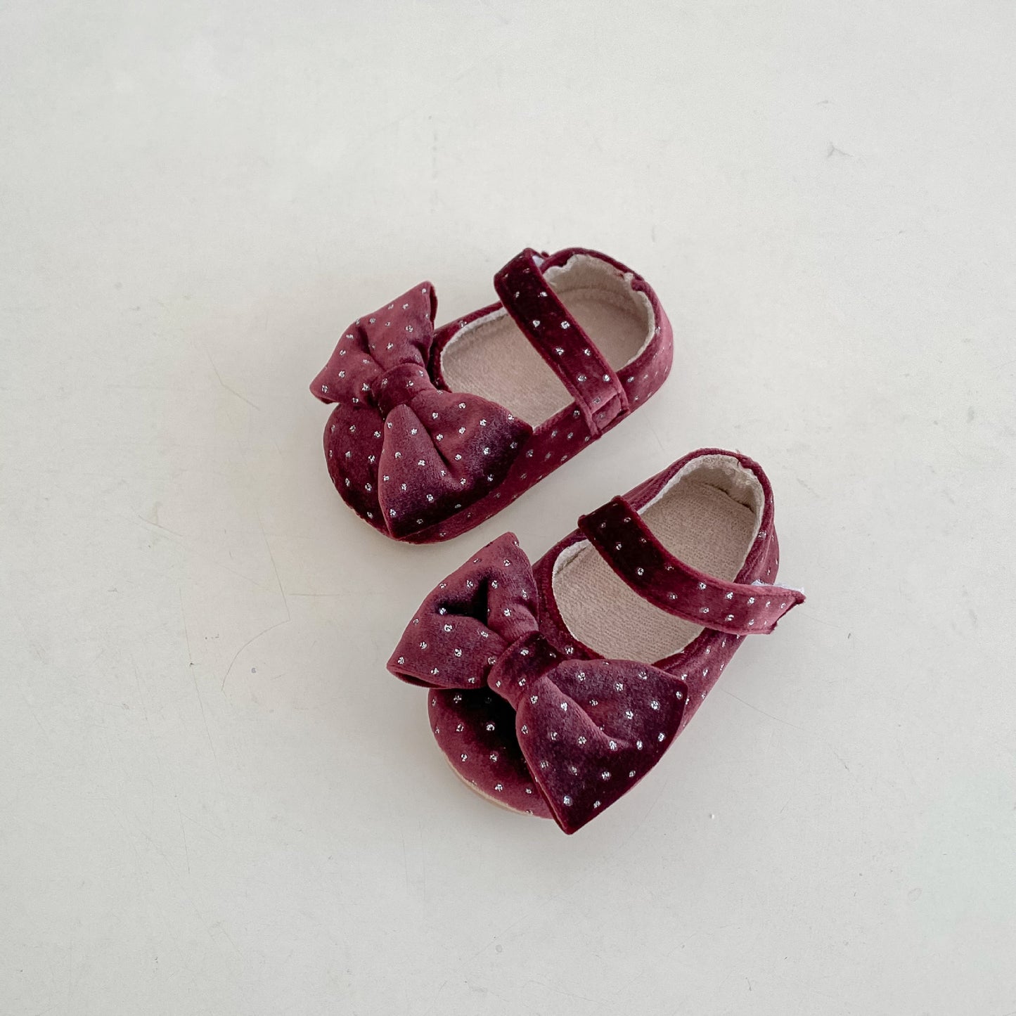 Spring And Autumn Baby Girl Toddler Shoes Big Bow Cute