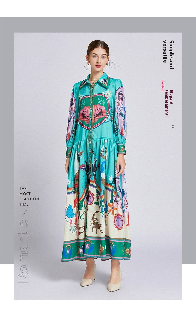 Women's High-end Affordable Luxury Temperament Cinched Waist Slim-fit Dress