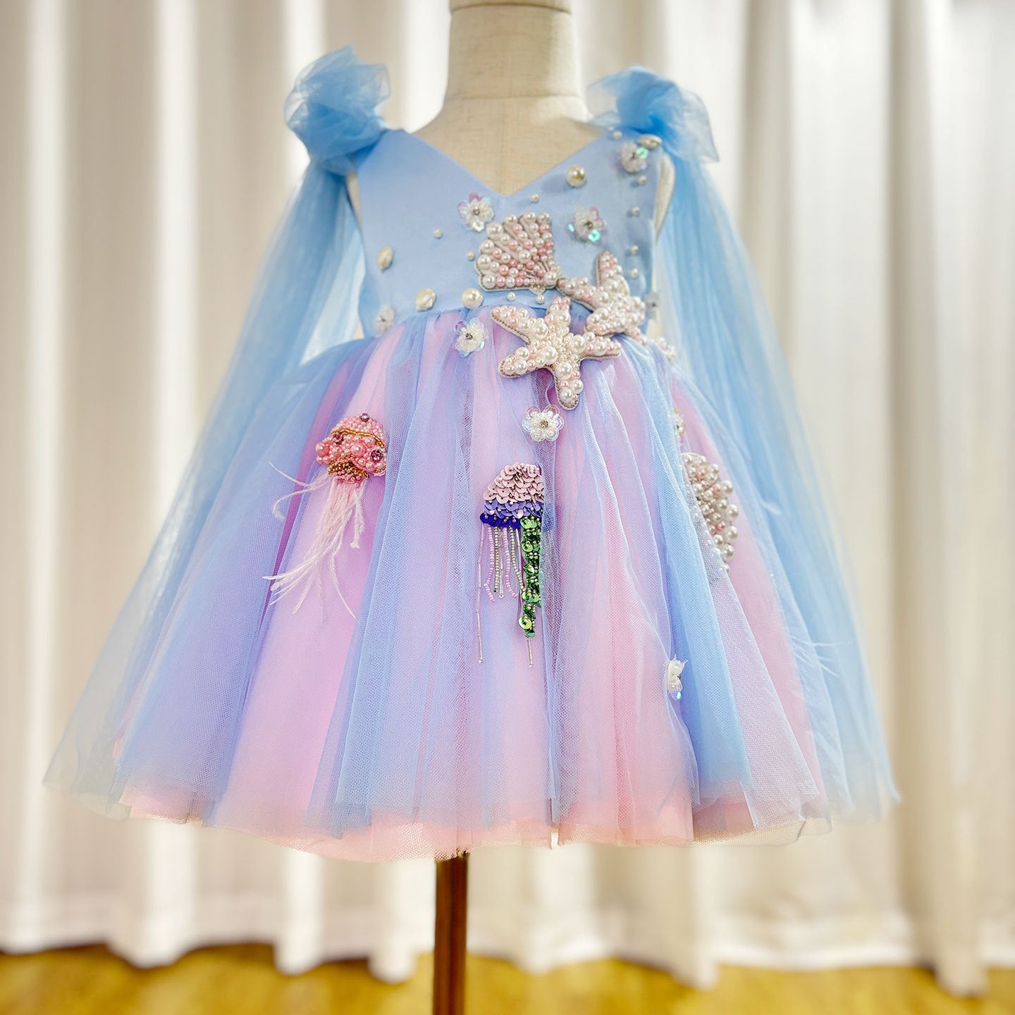 UNDER THE SEA TULLE DRESS