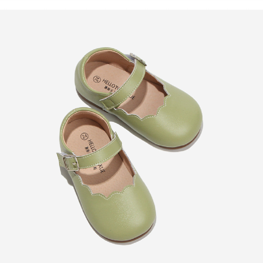 Mary Jane Single Retro Children's Grandmother Shoes