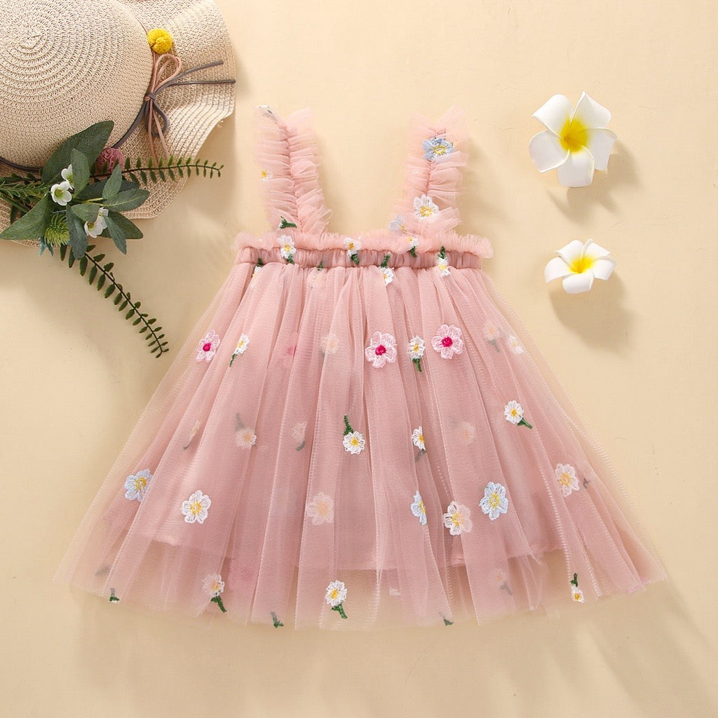 MYRTLE DRESS (Dusty Flowers)