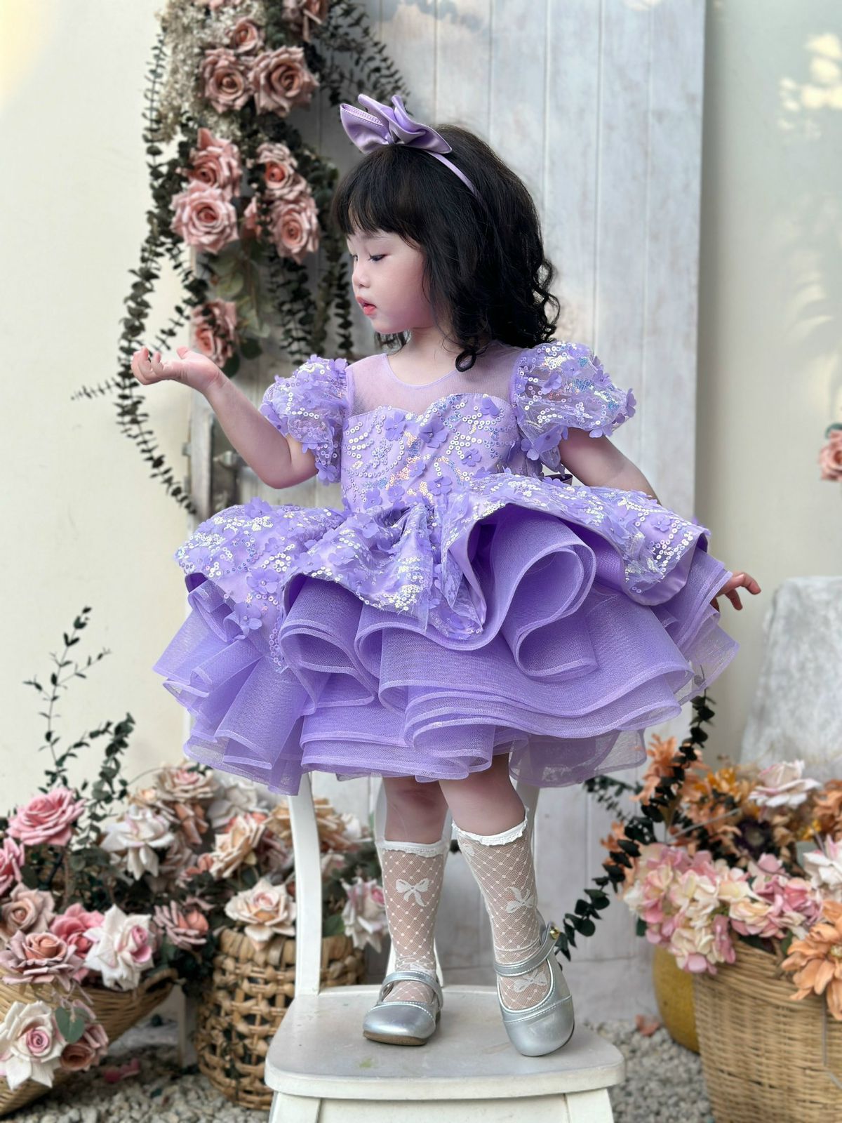 VELLE DRESS - Periwinkle