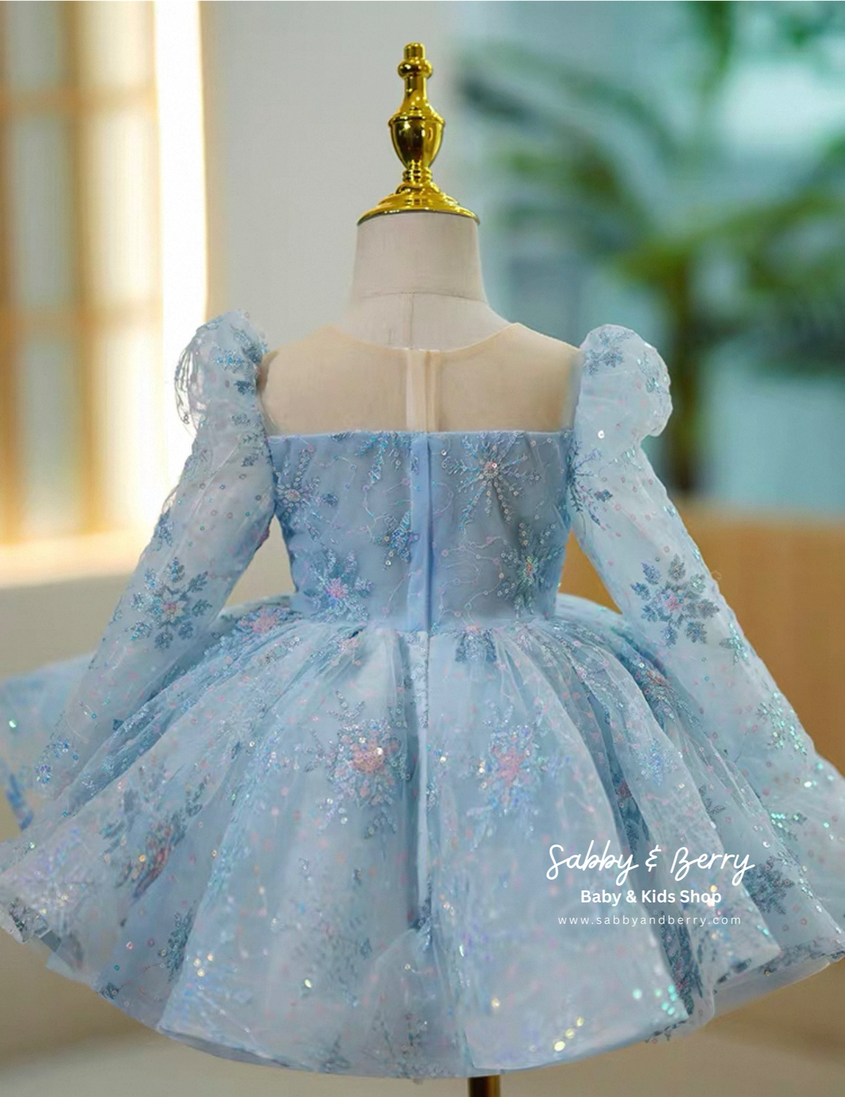 FROZEN INSPIRED DRESS