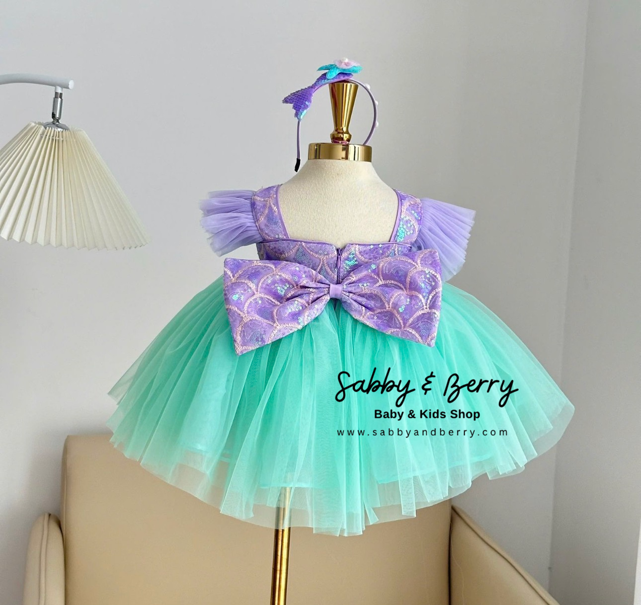 ARIEL INSPIRED DRESS