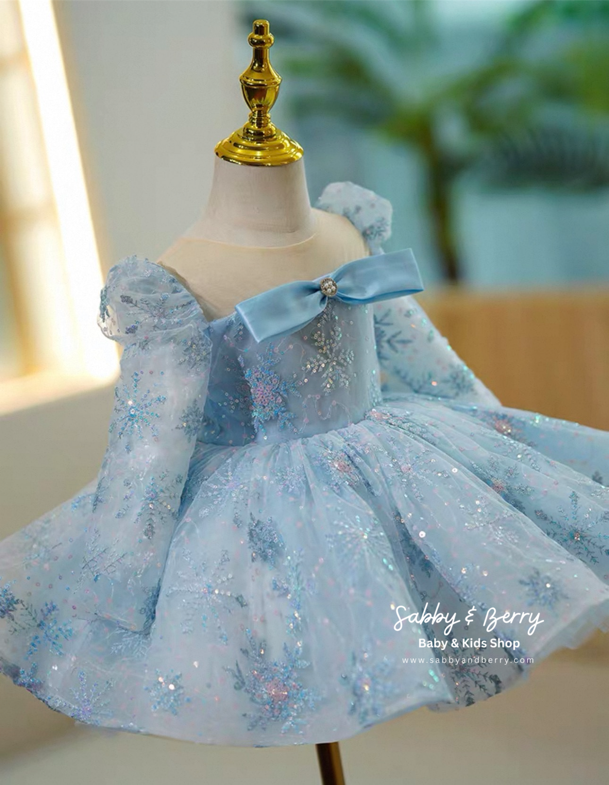 FROZEN INSPIRED DRESS