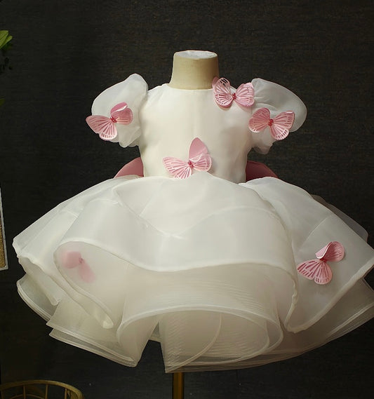 VENISHA DRESS - White