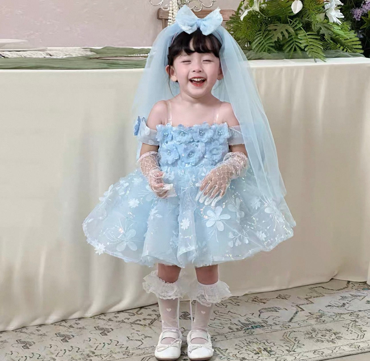 FRANCES DRESS (With Veil)
