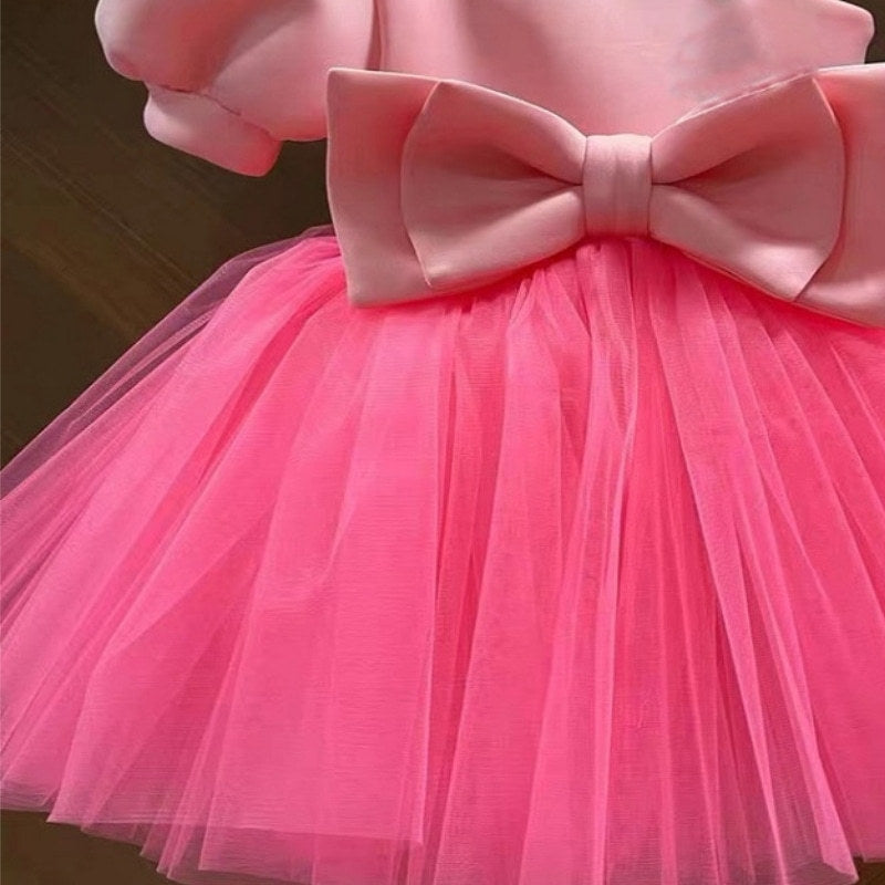 Off-the-shoulder Puff Sleeve Party Dress