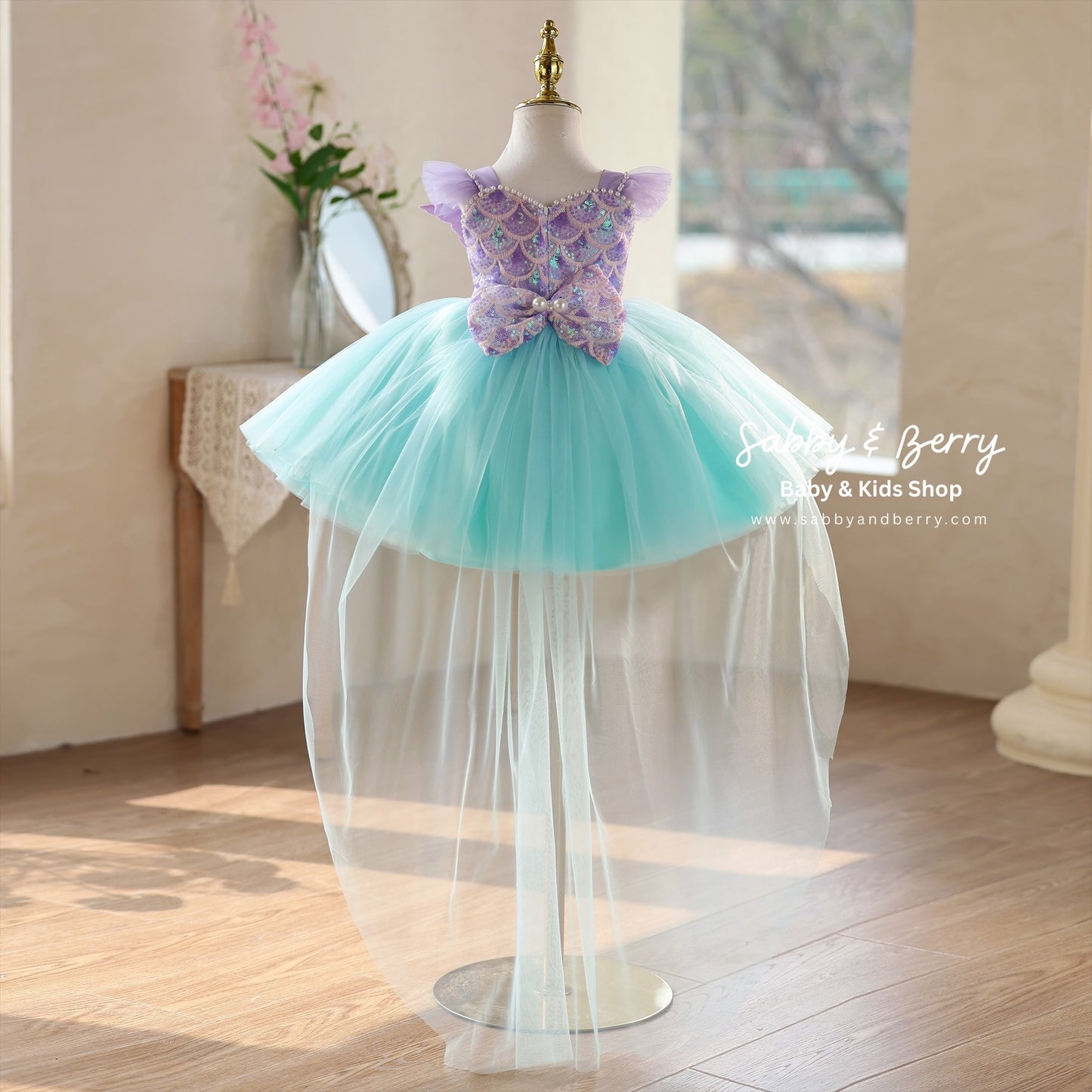 ARIEL INSPIRED DRESS - Ready To Ship