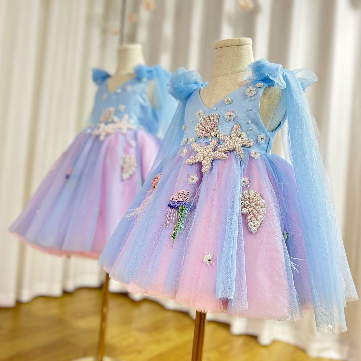 UNDER THE SEA TULLE DRESS