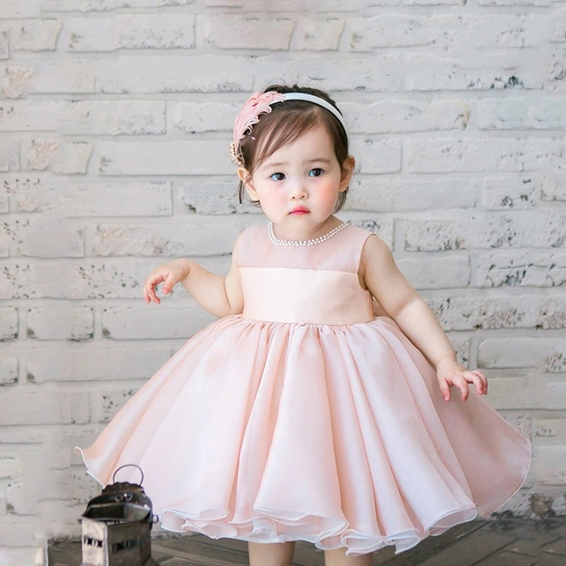 LOUISA DRESS - Light Peach - Ready To Ship