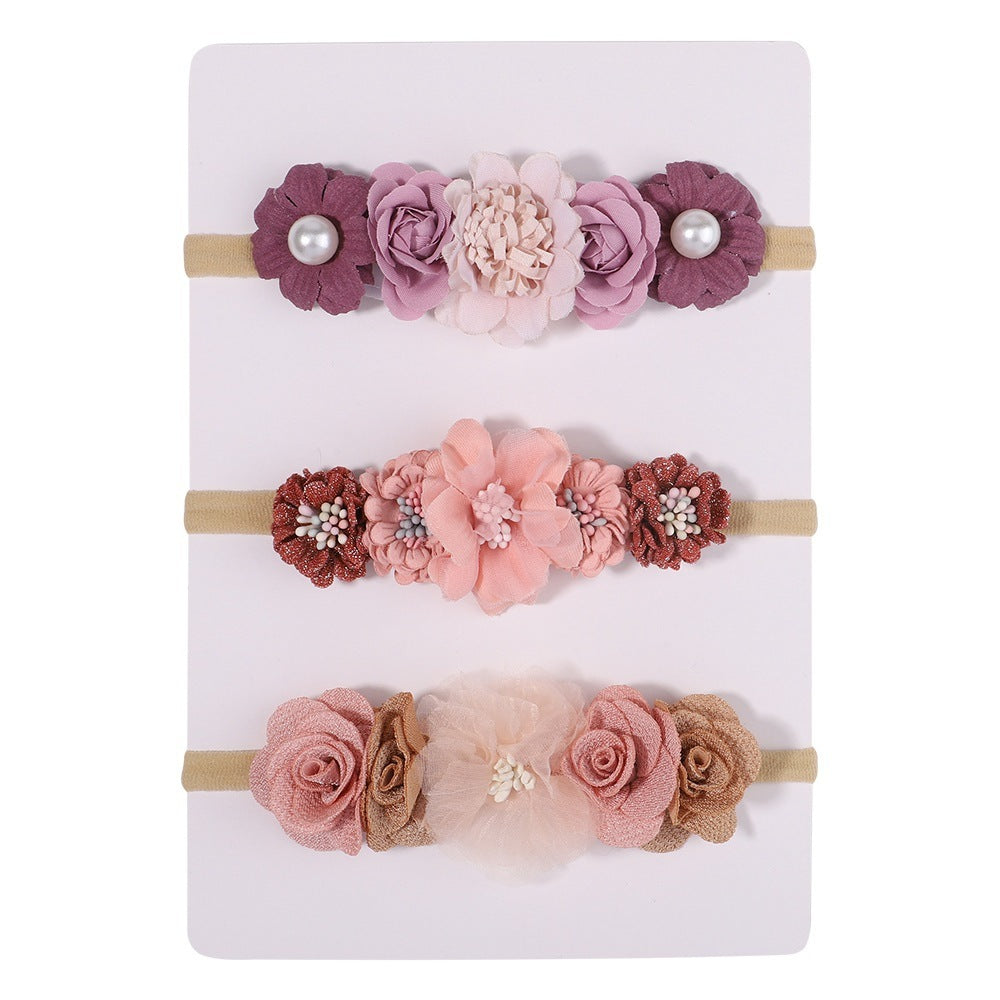 FLOWER HEADBANDS SET