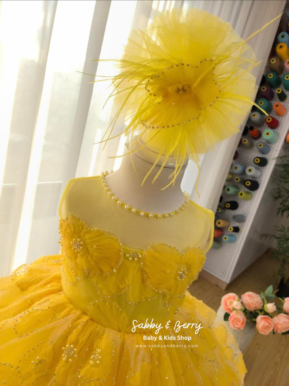 TIFFANY DRESS - Yellow