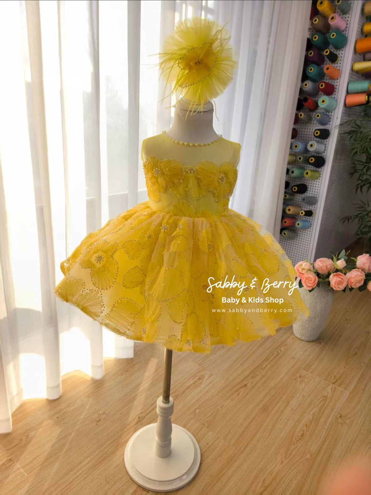 TIFFANY DRESS - Yellow