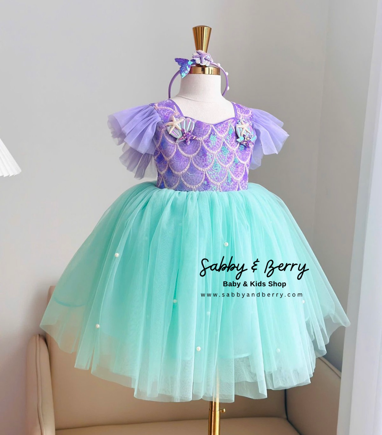 ARIEL INSPIRED DRESS