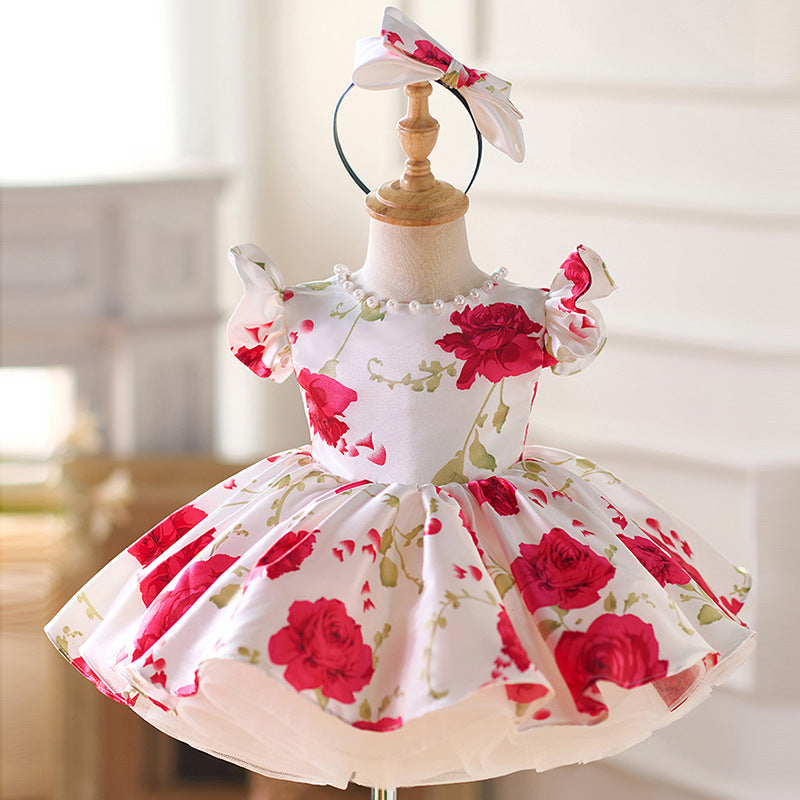 Fashion Personality Senior Satin Girl Dinner Suit