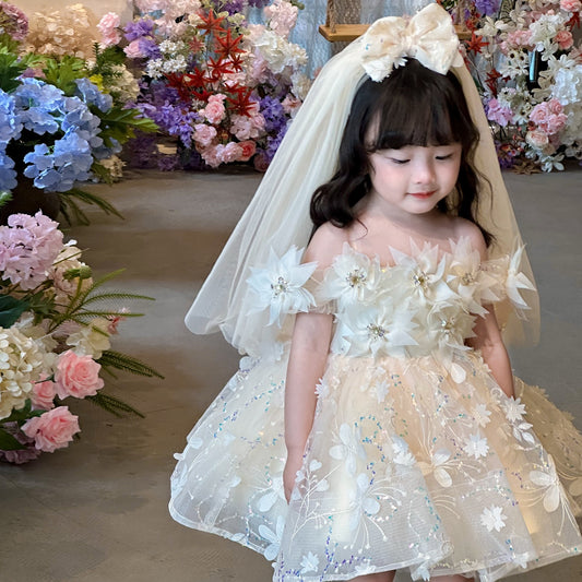 BRIELLA DRESS (With Veil)