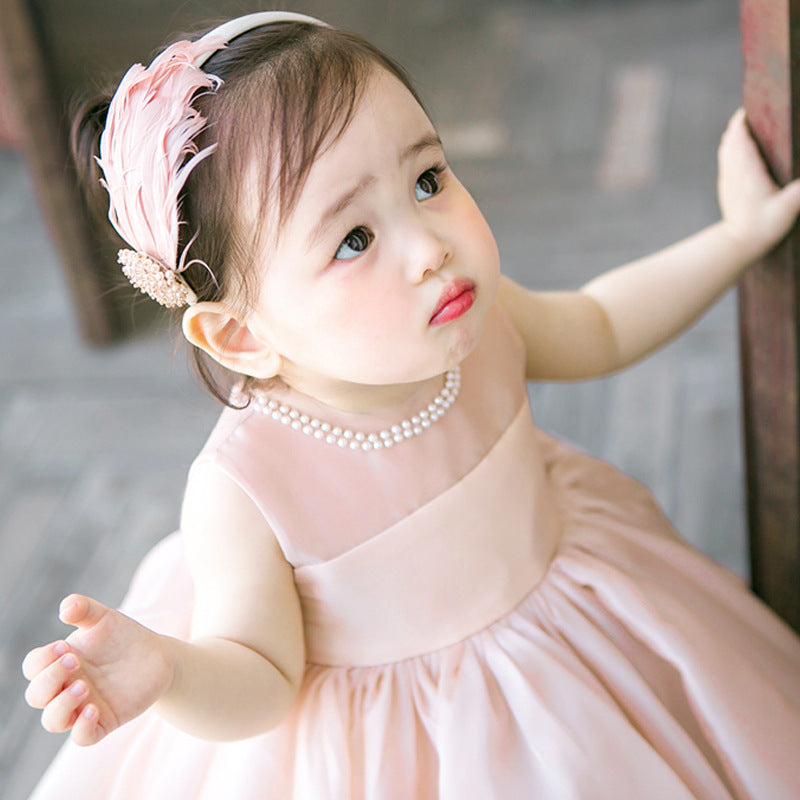 LOUISA DRESS - Light Peach - Ready To Ship