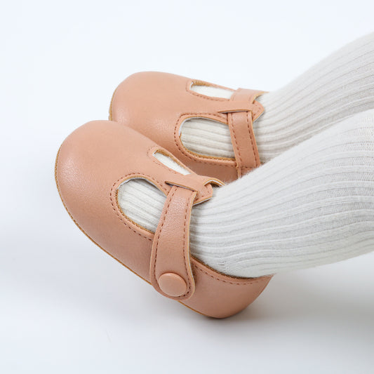 Baby Girl Soft Bottom Snap Cute Toddler Shoes
