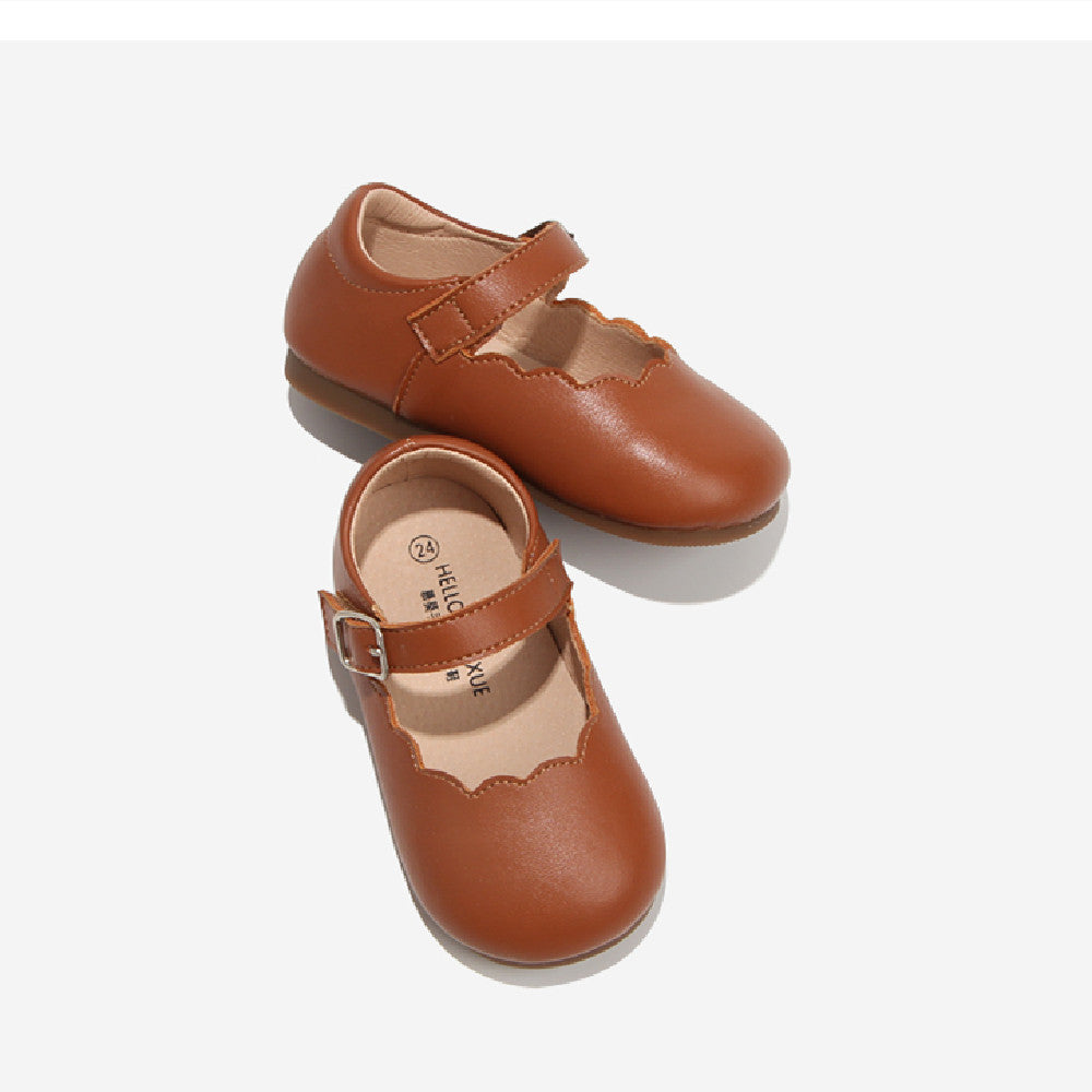 Mary Jane Single Retro Children's Grandmother Shoes