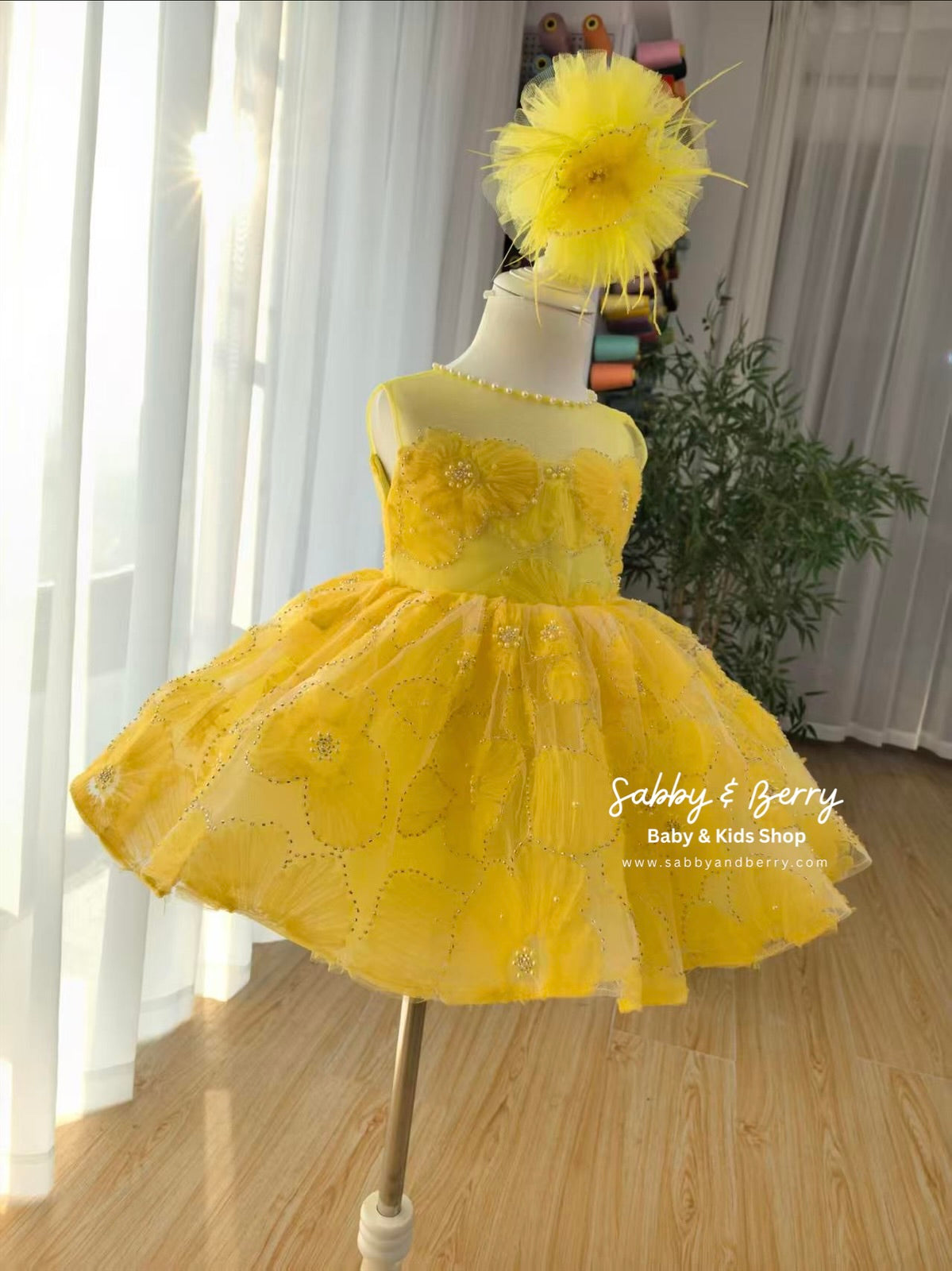 TIFFANY DRESS - Yellow