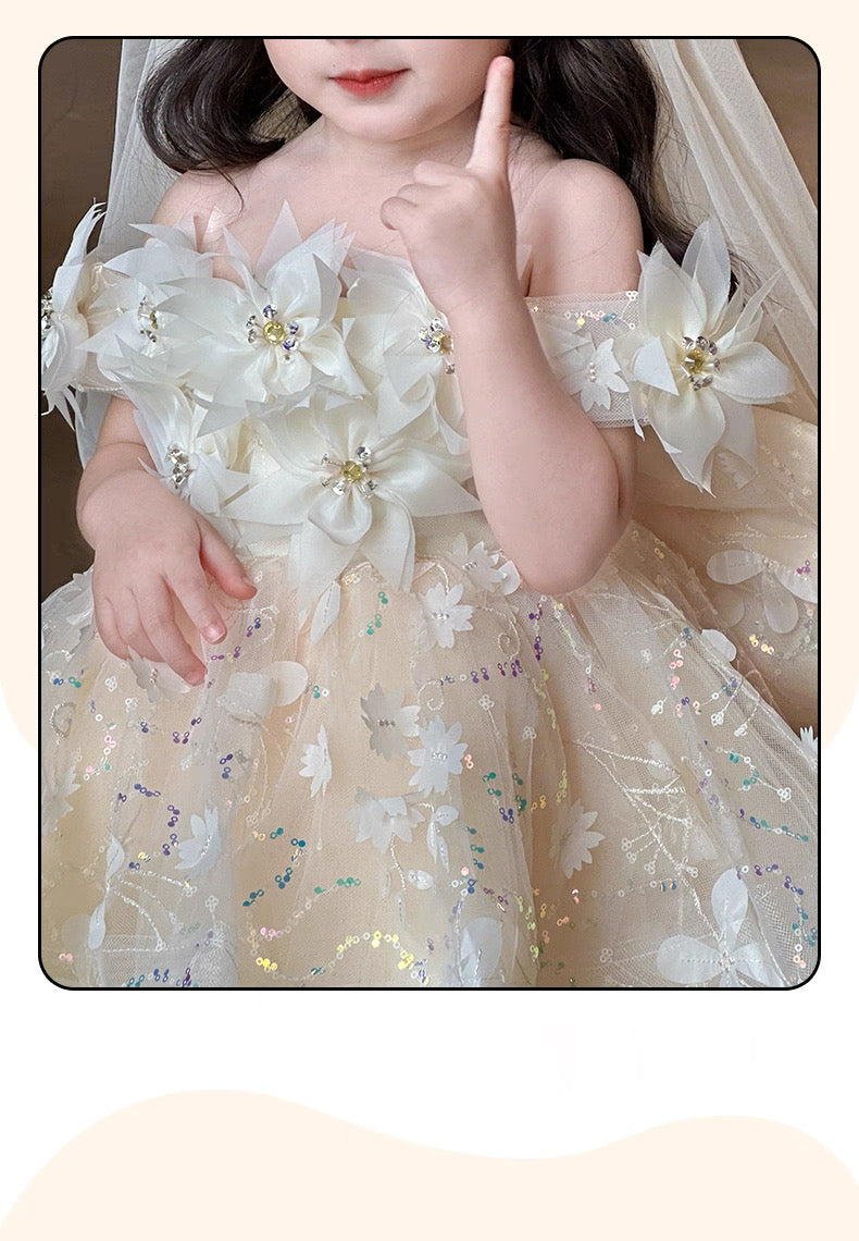 BRIELLA DRESS (With Veil)