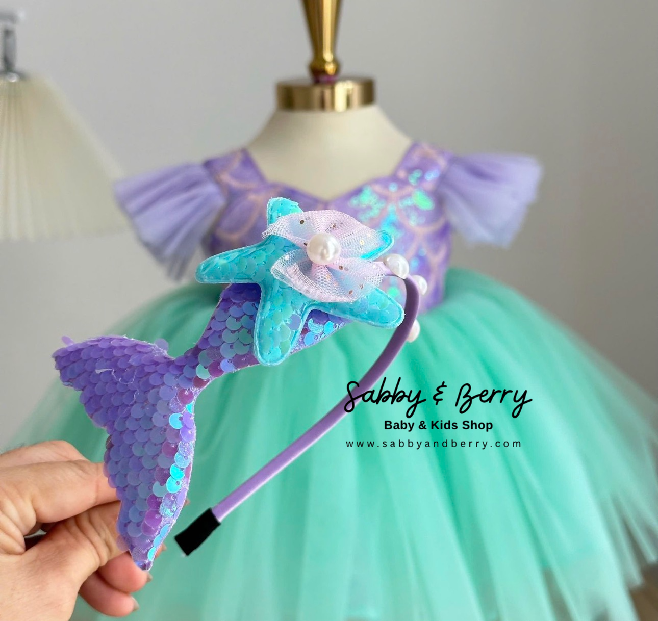 ARIEL INSPIRED DRESS