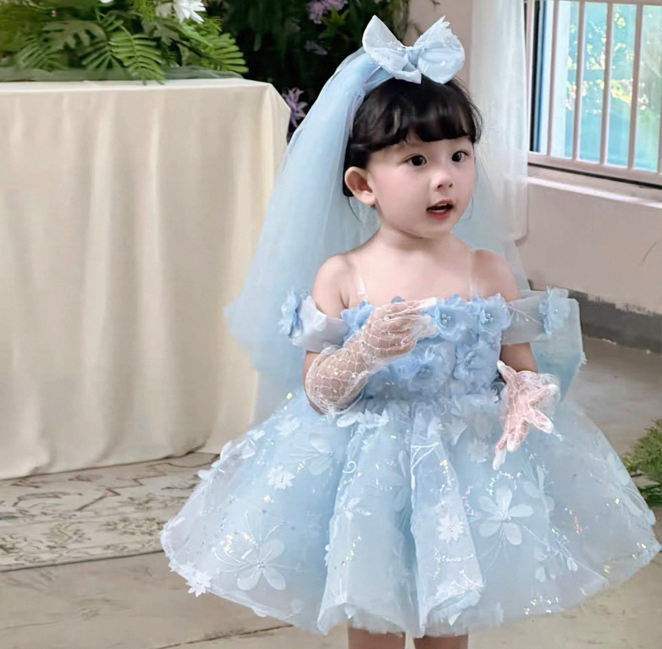 FRANCES DRESS (With Veil)