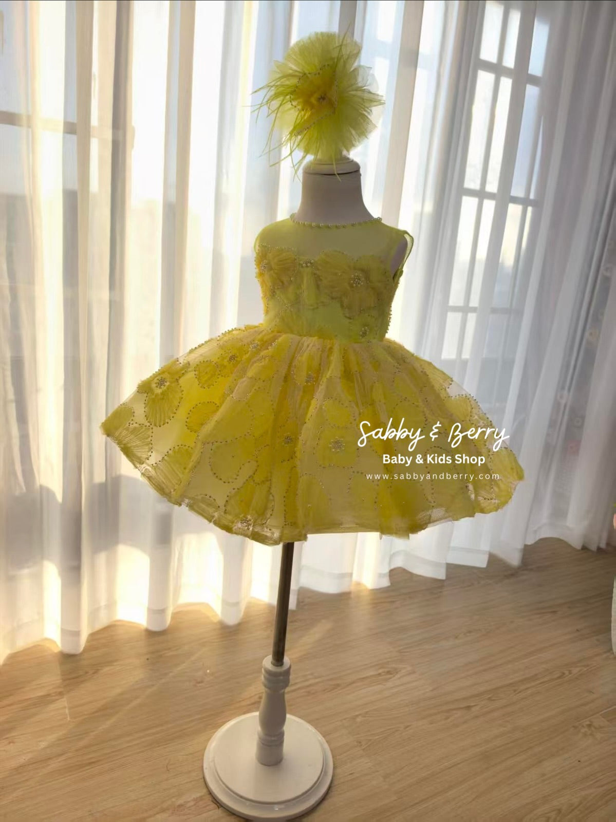 TIFFANY DRESS - Yellow