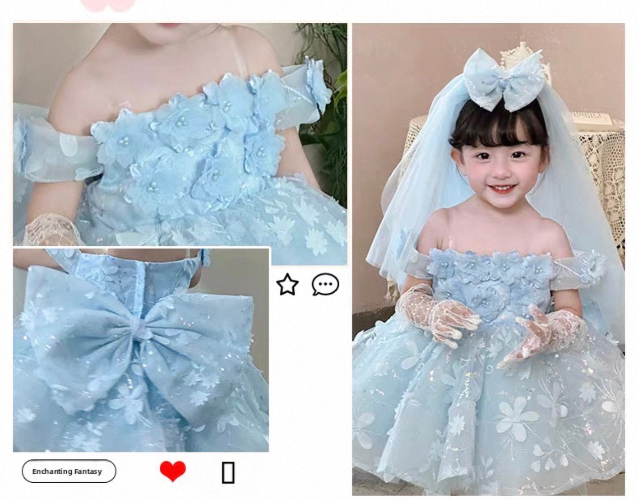 FRANCES DRESS (With Veil)