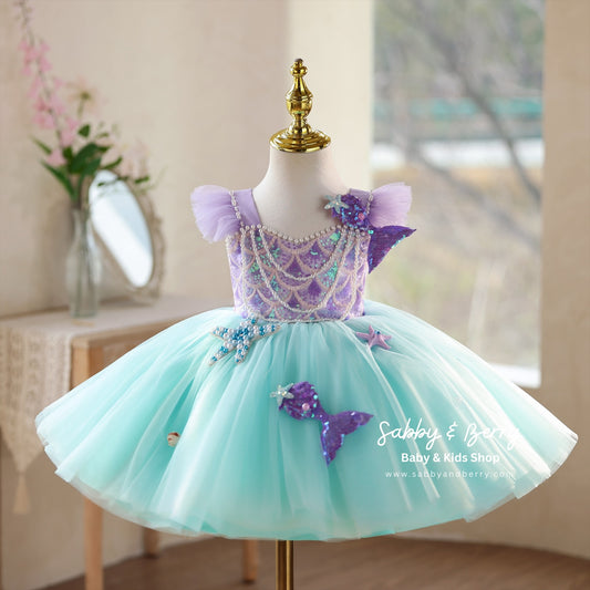 ARIEL INSPIRED DRESS - Ready To Ship