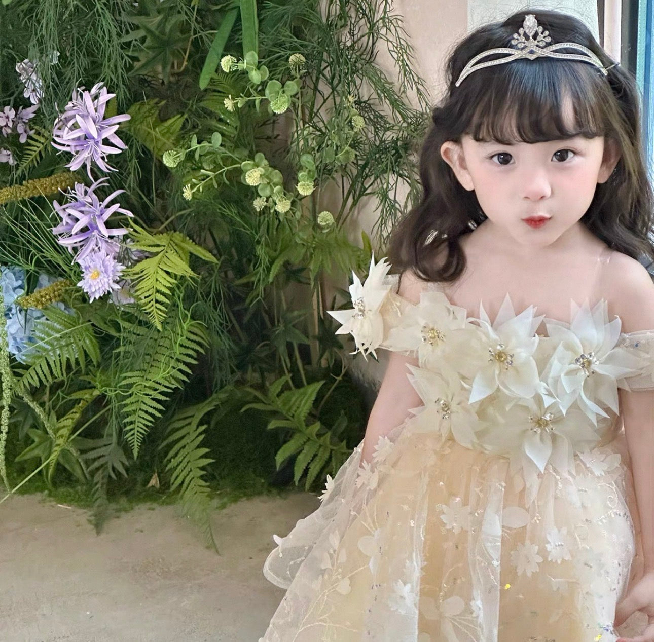 BRIELLA DRESS (With Veil)