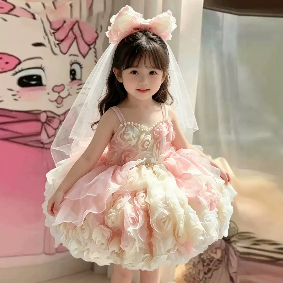 ROSETTE DRESS