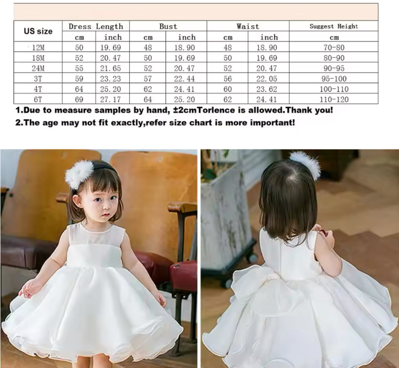 LOUISA DRESS - Light Peach - Ready To Ship