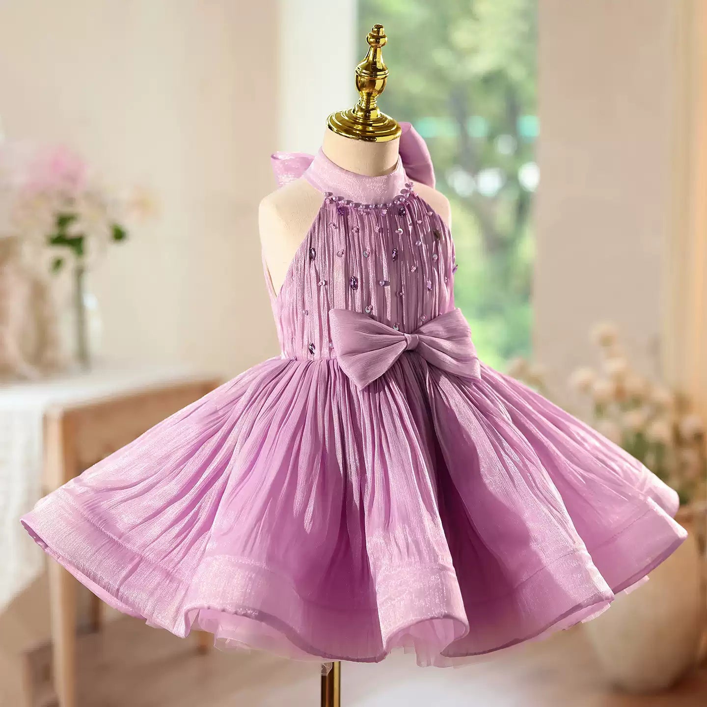 High-end princess evening dresses, girls' birthday dresses, emcee dresses, girls' piano performance costumes